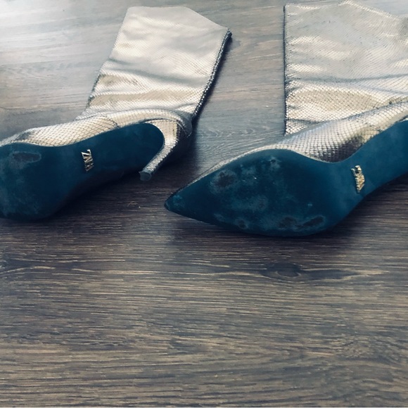 Metallic snakeskin Zara beauties! - Picture 7 of 7